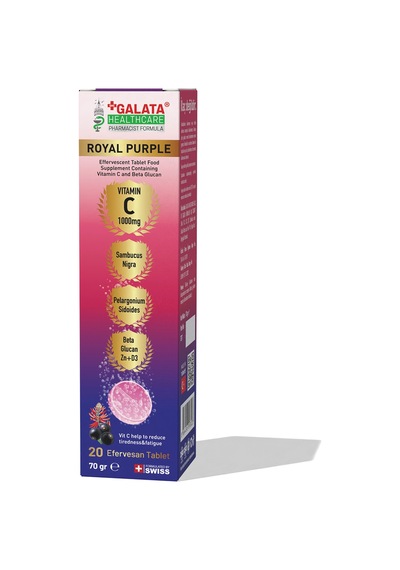 Galata Healthcare Royal Purple 20 Efervesan Tablet