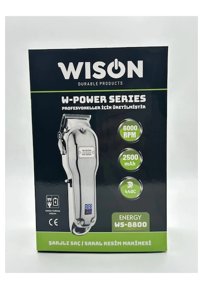 Wıson W-Power Serisi WS-8800 Profesyonel Saç Sakal Tıraş Makinesi