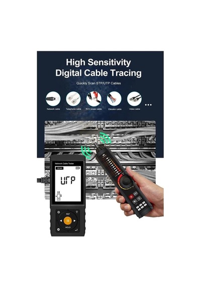 Novacom Lt-300s Rj45 Poe Uyumlu Çok Fonksiyonlu Kablo Test Cihazı