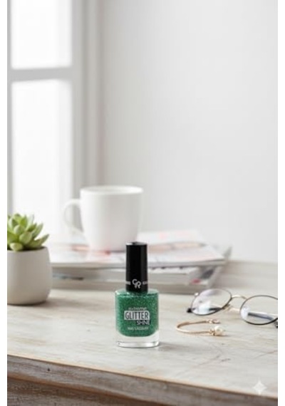 Glitter Nail Lacquer No: 215 - Işıltılı Ve Simli Parlak Oje