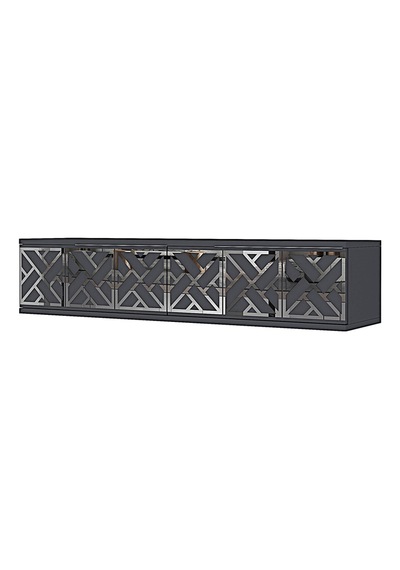Tda1238as - Arex120 Duvara Montaj Tv Stand, Tv Rafı, Tv Sehpası Antrasit - Sılver 120cm Tda1238as - Arex120 Duvara Montaj Tv Stand, Tv Rafı, Tv Sehpası Antrasit - Sılver 120cm
