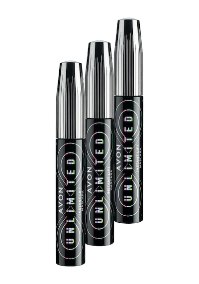 Avon Unlimited Kirpiklere Kalkık Görünüm Veren Maskara Black 10 ML