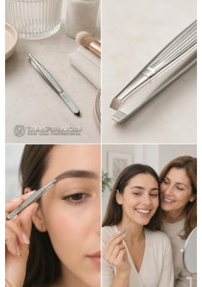Çelik Düz Kare Uçlu Hassas Cımbız - 9 Cm Profesyonel Kaş, Bıyık Ve İnce Tüy Alma Epilasyon Cımbızı Solingen Professional 718477