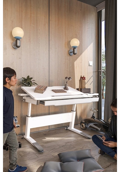 Sirius Basic Yükseklik Ve Eğim Ayarlı, Çekmeceli Bilgisayar Ve Oyuncu Masası, Çalışma Masası, Gri Gri Sirius Basic Yükseklik Ve Eğim Ayarlı, Çekmeceli Bilgisayar Ve Oyuncu Masası, Çalışma Masası, Gri Gri