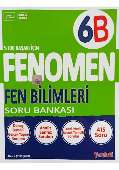 Fenomen 6. Sınıf Fen Bilimleri B Soru Bankası