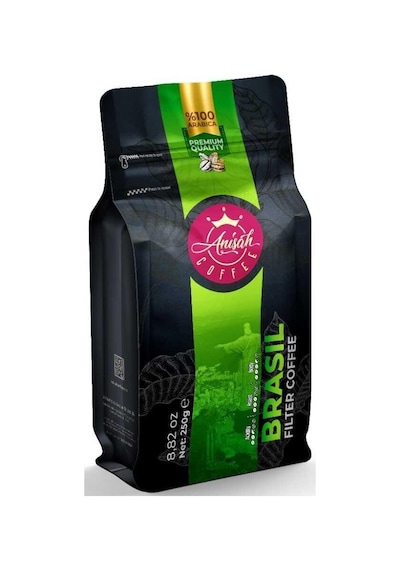 Anisah Brasil Santos Orta Kavrulmuş Çekirdek Filtre Kahve 250 G