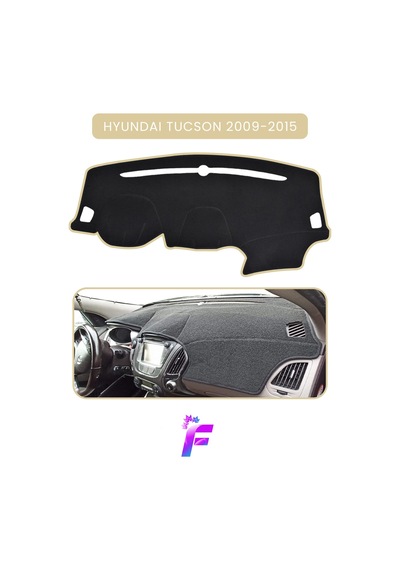 Hyundai Tucson 2009-2015 Uyumlu Ön Göğüs Örtüsü Yansıma Önleyici Kolay Montaj Tc73