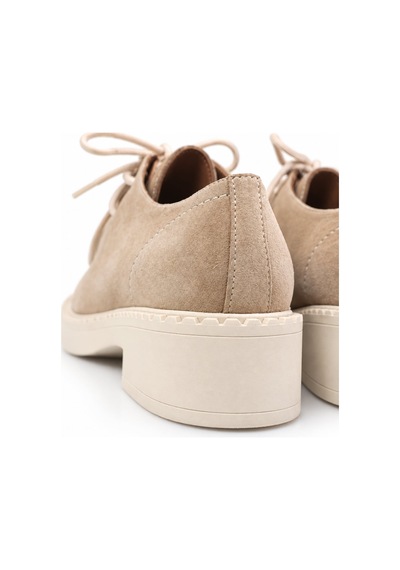 5in1Canpolat Bej Bağcıklı Loafer 20467