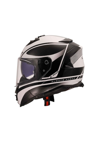 Ls2 Storm 2 Dodger Full Face Motosiklet Kaskı Siyah - Turuncu