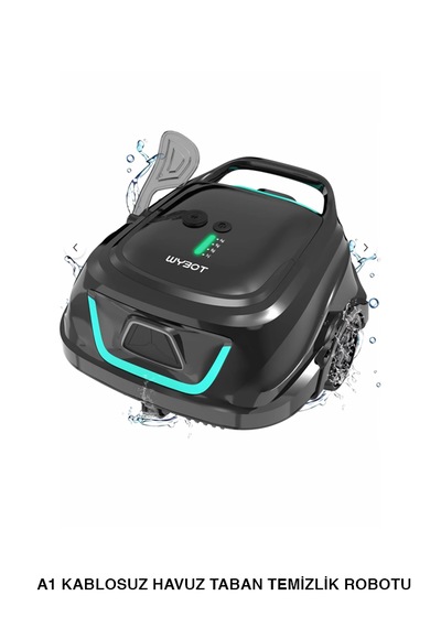 Wybot A1 Kablosuz Havuz Taban Temizlik Robotu 100m2