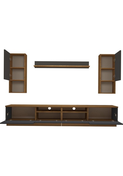 Decoraktiv Trendstyle 5220da Mdf Tv Ünitesi Tv Sehpası Pera - Antrasit