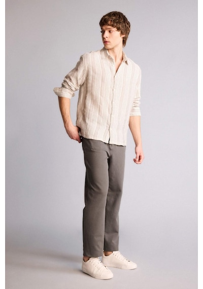 Defacto Modern Fit Pantolon H1417ax26spgr206 Gri-gr206