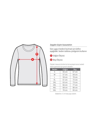 Kırmızı Başlıklı Kız Ve Kurt Siyah Sweatshirt