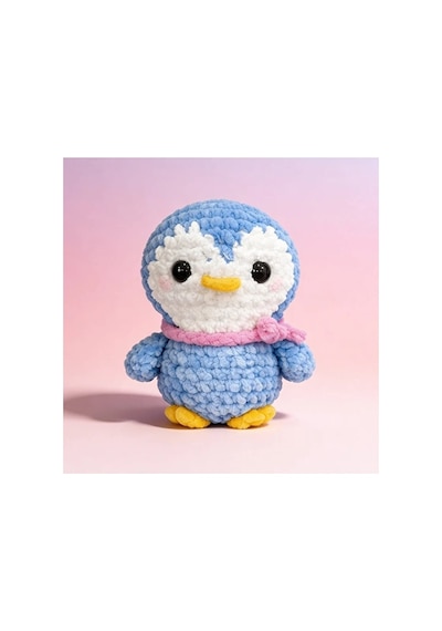 3 Adet The Gurumi Penguen Örgü Öğrenme Kiti