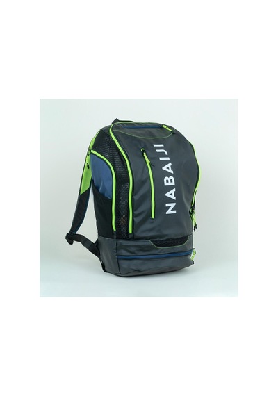 Decathlon Yüzücü Sırt Çantası - Siyah / Sarı - 27 L - 900 Siyah/neon Lime Yeşili/pastel Gri