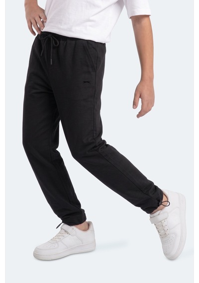 Slazenger Punto Unisex Çocuk Siyah Eşofman Altı