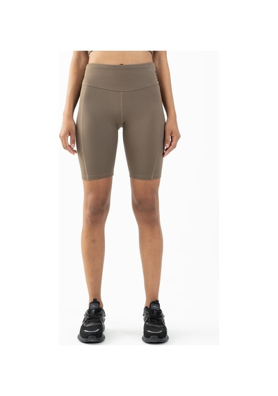 Maraton Active Slimfit Kadın Şort Koşu Kakao Şort 22280-kakao
