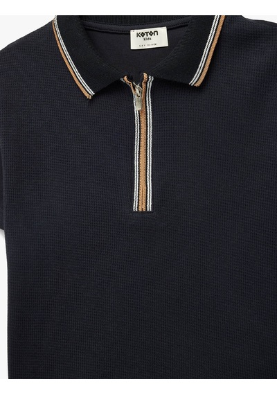 Koton 26yy59000236 Lacivert Erkek Çocuk T-shirt 6skb10040tk Lacivert