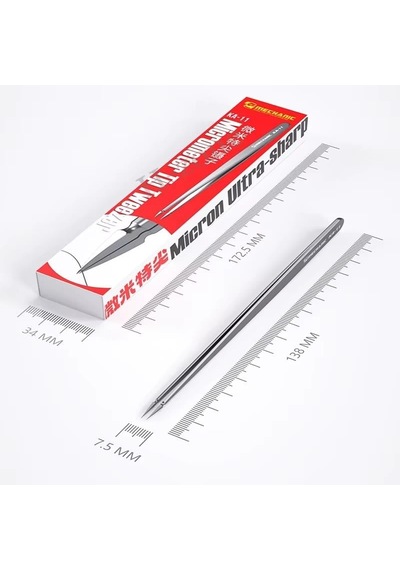 Mechanic Ka-11 3d Anti-manyetik Mikrometre Hassas Düz Uçlu Cımbız