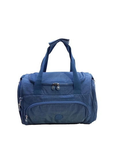 Baginn Hafif Klinkır Kumaş Yağmur Geçirmez Kabin Boy Seyehat Spor Çantası Mavi