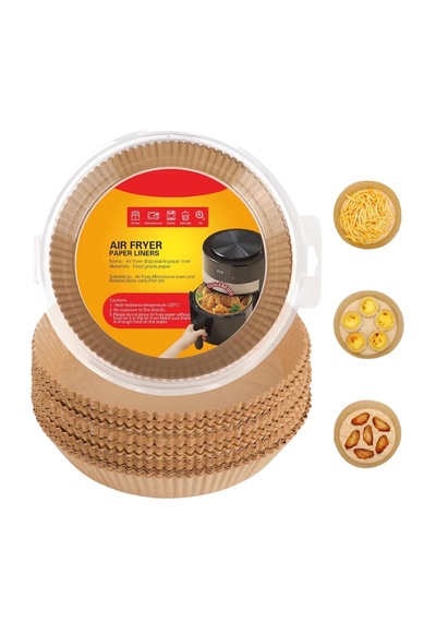 Fırsatkolik Mey İthalat 100 Parça Airfryer Kağıdı Tek Kullanımlık Temiz Pişirme Kağıdı