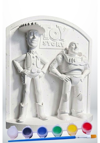 Toy Story 15 Cm Taş Biblo Çocuk Boyama Etkinliği