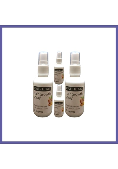 Bezos Caizilan Hair Growth Spray 4 Adet Zencefil Özlü Saça Boyut Spreyi 50 Ml Nıda