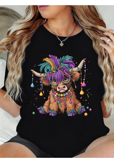 Noıssey Urban Pop Graphic Kadın Tişört Koleksiyonukod 5398 Siyah