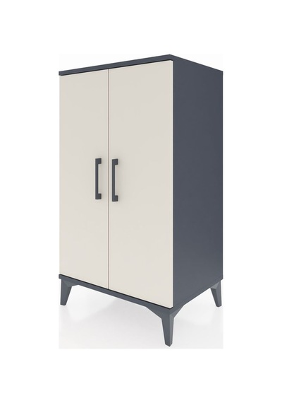 Hyperion Komodin 2 Kapaklı 60x44x106 Antrasit-aytaşı Antrasit