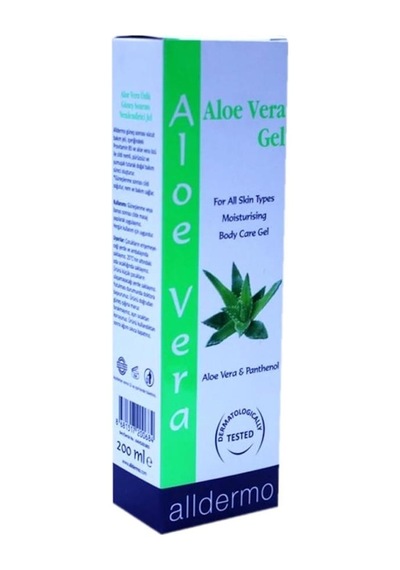 Alldermo Aloe Vera Vücut Bakım Jeli 200 ML