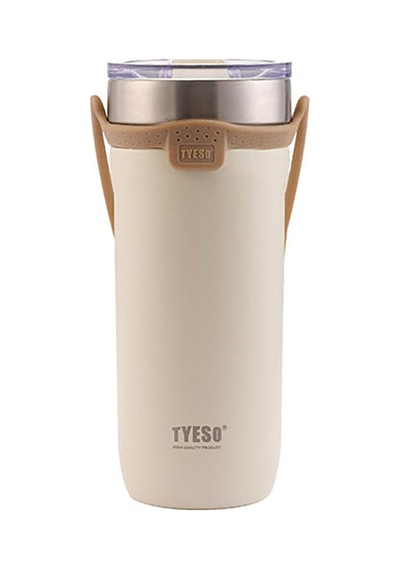 Tyeso Soulmate Tumbler Vakumlu Paslanmaz Çelik Silikon Askı 710ml Renkli