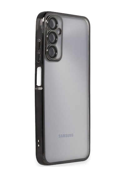 Samsung Galaxy Uyumlu - A05s Kılıf Razer Lensli Silikon - Siyah