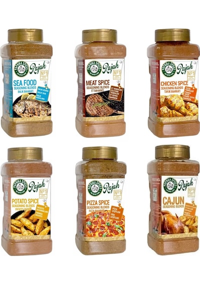 Paprika Spices Et Balık Tavuk Patates Pizza Cajun Baharat Set 6 x 120 G