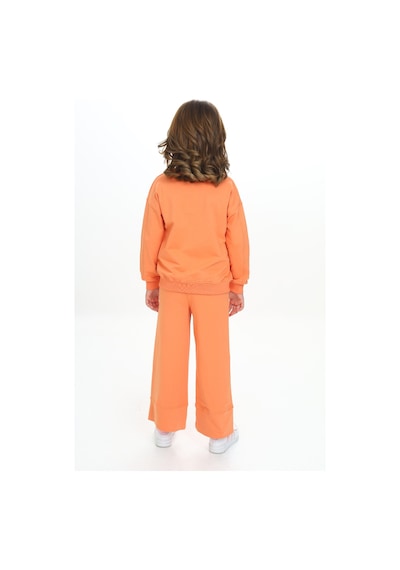Toontoy Kids Toontoy Kız Çocuk Nakışlı Eşofman Takım Somon