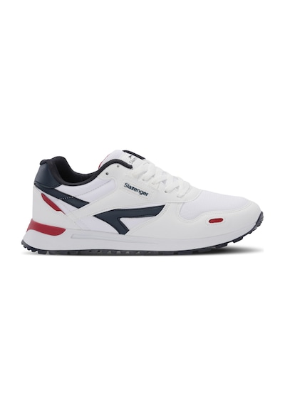 Slazenger OPTIMAX I Erkek  Beyaz / Lacivert Günlük Spor Ayakkabısı