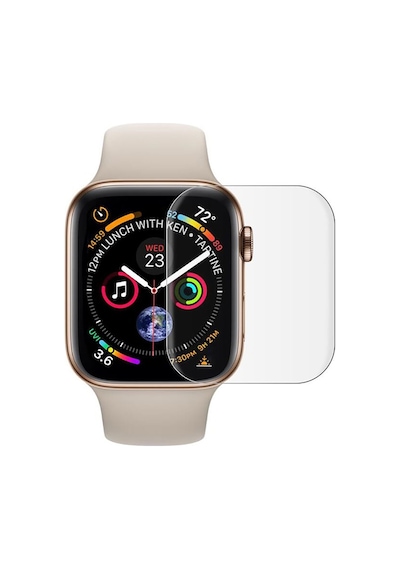 AppleWatch Series 5 40mm Ön Darbe Emici Ekran Koruyucu Nano Cam (4 Adet)