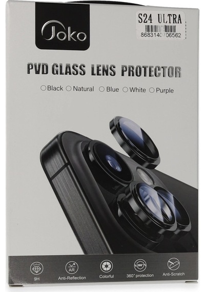 Joko Samsung Galaxy Uyumlu  S24 Ultra Pvd Metal Kamera Lens - Derin Mor