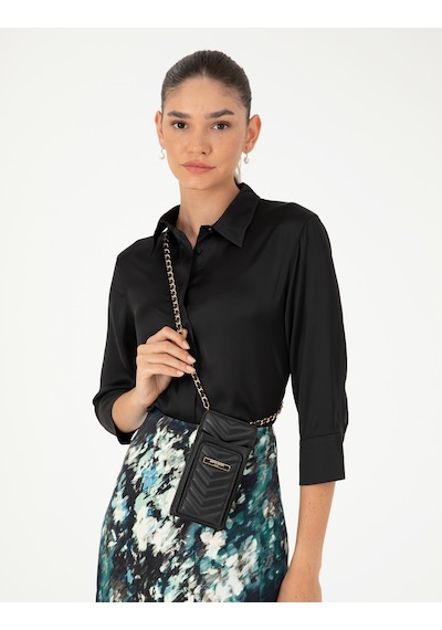 Pierre Cardin Kadın Siyah Çanta 50288598-vr046 Siyah