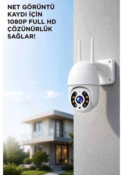 Premium Güvenlik Kamerası Cmr41 Beyaz Ofis Bebek Oda
