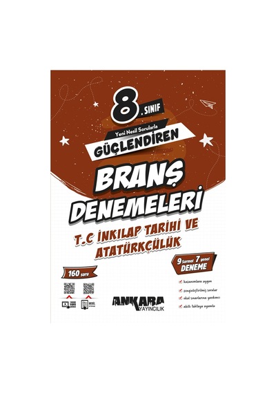 Ankara 8. Sınıf Güçlendiren İnkılap Tarihi Branş Denemeleri