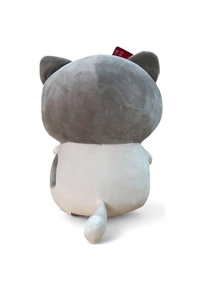 Selay Toys Balıkçı Kedi 30 Cm Gri Peluş 1469 Çok Renkli