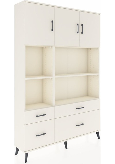 Arges Dolap 8 Raflı 4 Çekmeceli 3 Kapaklı 132x30x195 Aytaşı-a... Aytaşı Arges Dolap 8 Raflı 4 Çekmeceli 3 Kapaklı 132x30x195 Aytaşı-a... Aytaşı
