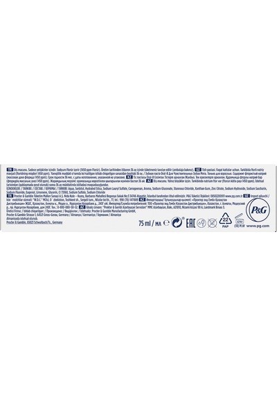 Oral-B Pro Sensitive Diş Macunu 75 ML