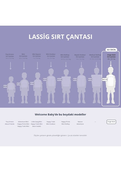 Lassig Origin Bold Sırt Çantası Curve Sage Çok Renkli