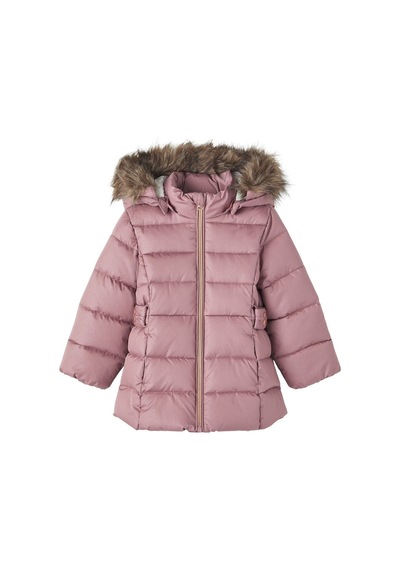 Name It Kapüşonlu Gülkurusu Kız Çocuk Mont 13218451 001