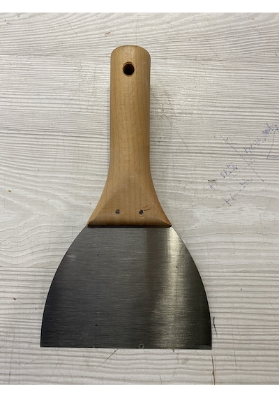 Polisan Macun Spatula 14 Cm Ahşap Sap N11.797