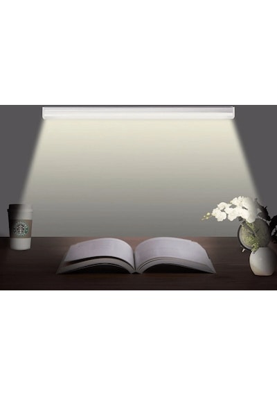 Cata Ct-2468 T5 Bant Armatürü Eklenebilir Anahtarlı10w Ledli Beyaz Kasa Günışığı 3200k 87cm Beyaz