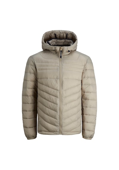 Jack & Jones Jjehero Puffer Hood Noos Erkek Bej Mont - 12211785