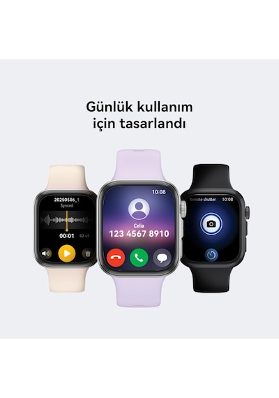 Huaweı Watch Fıt 4 Akıllı Saat, 100+ Spor Modu, Ultra İnce Tasarım, Siyah Yok