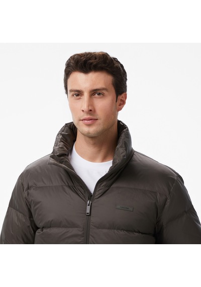 Calvin Klein Nylon Down Puffer Erkek Gri Montdüzlv04ld529g